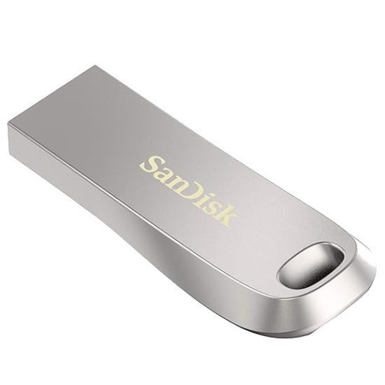 SanDisk Ultra Luxe 64GB, USB 3.2 Gen 1, Flash Drive, Upto 150MB/s R, Pendrive, Metal, 5Y Warranty (SDCZ74-064G-I35)